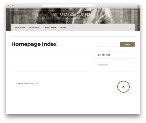 Theme WordPress JustWrite - studiomonk.ca Theme WordPress JustWrite - studiomonk.ca