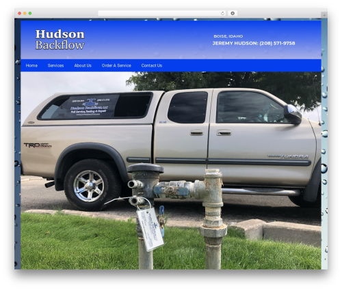 Visual Composer Starter WordPress theme design - hudsonbackflow.com