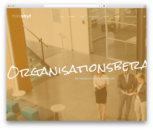 Pheromone WordPress theme - mindshyft.ch