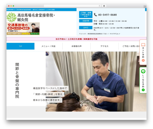 Selfull WordPress theme - takadanobaba-naguradou.com