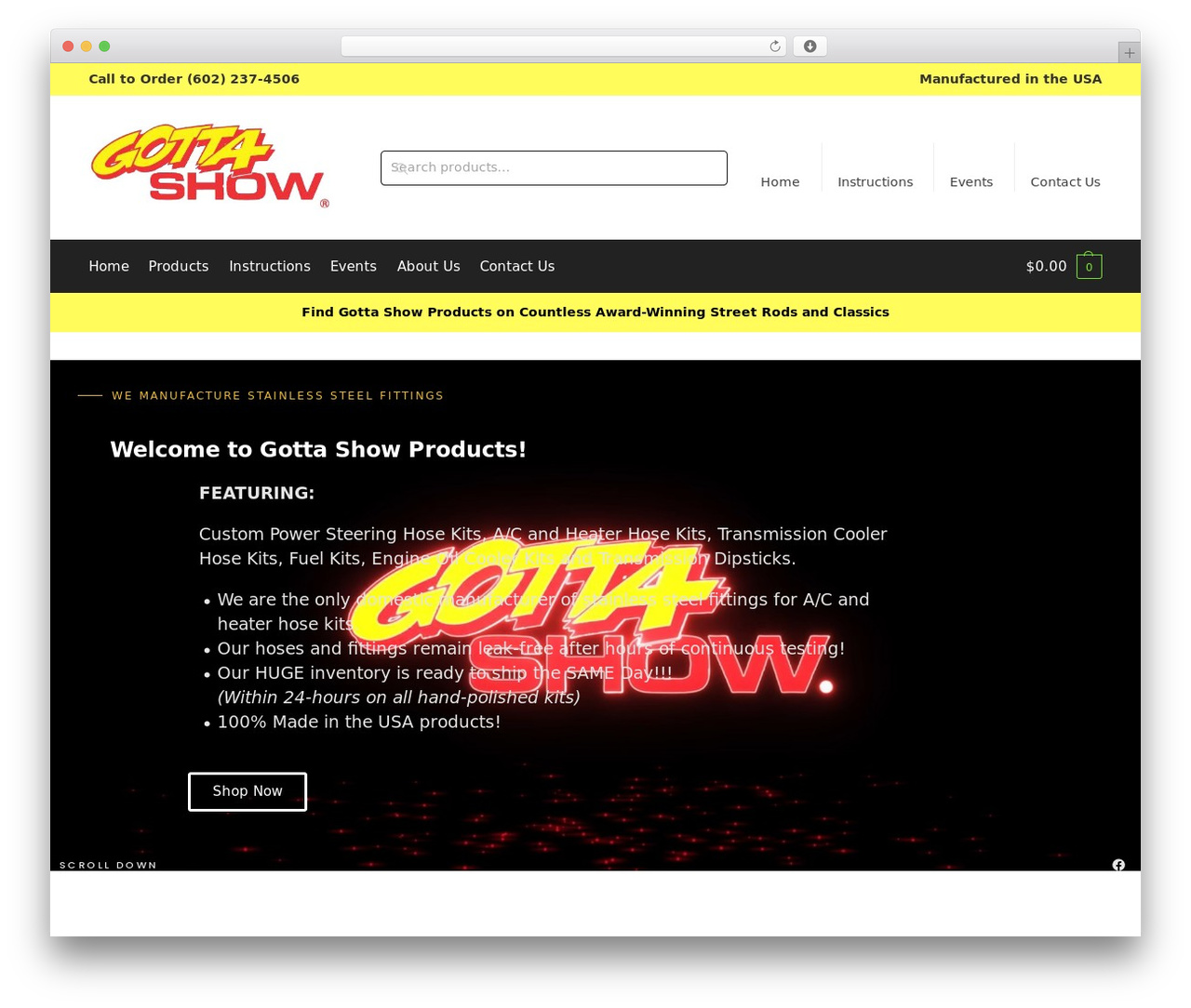 Shoptimizer WordPress ecommerce theme - gottashow.com