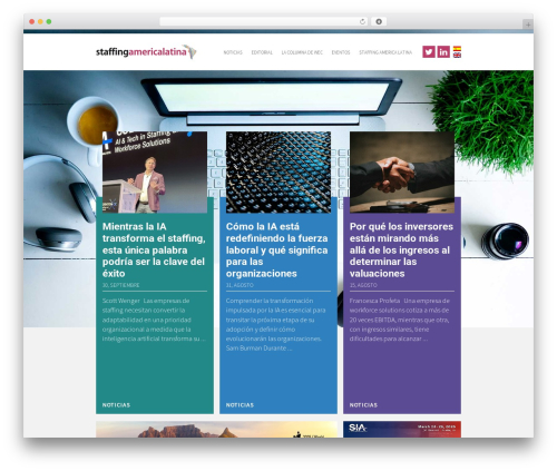 Theme theme WordPress - staffingamericalatina.com