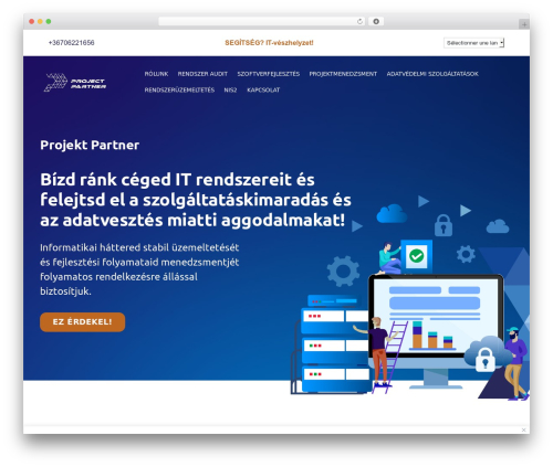 Theme WordPress Nextapp - projectpartner.hu