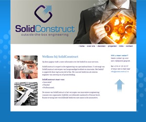 Theme WordPress Solid Construct by Mull2Media