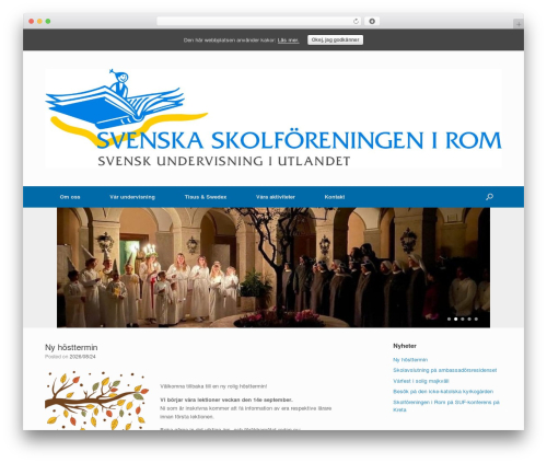Vantage free WP theme - svenska-skolan-rom.com