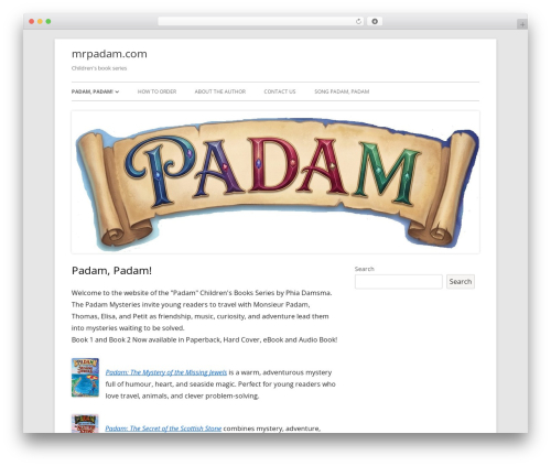 WP theme Tiny Framework - mrpadam.com