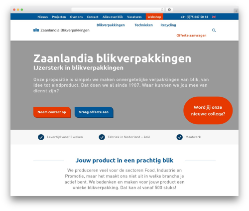 Divi mobile WordPress plugin - zaanlandia.com