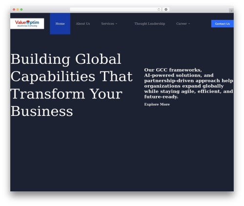 Blocksy WordPress theme - valueoptim.com