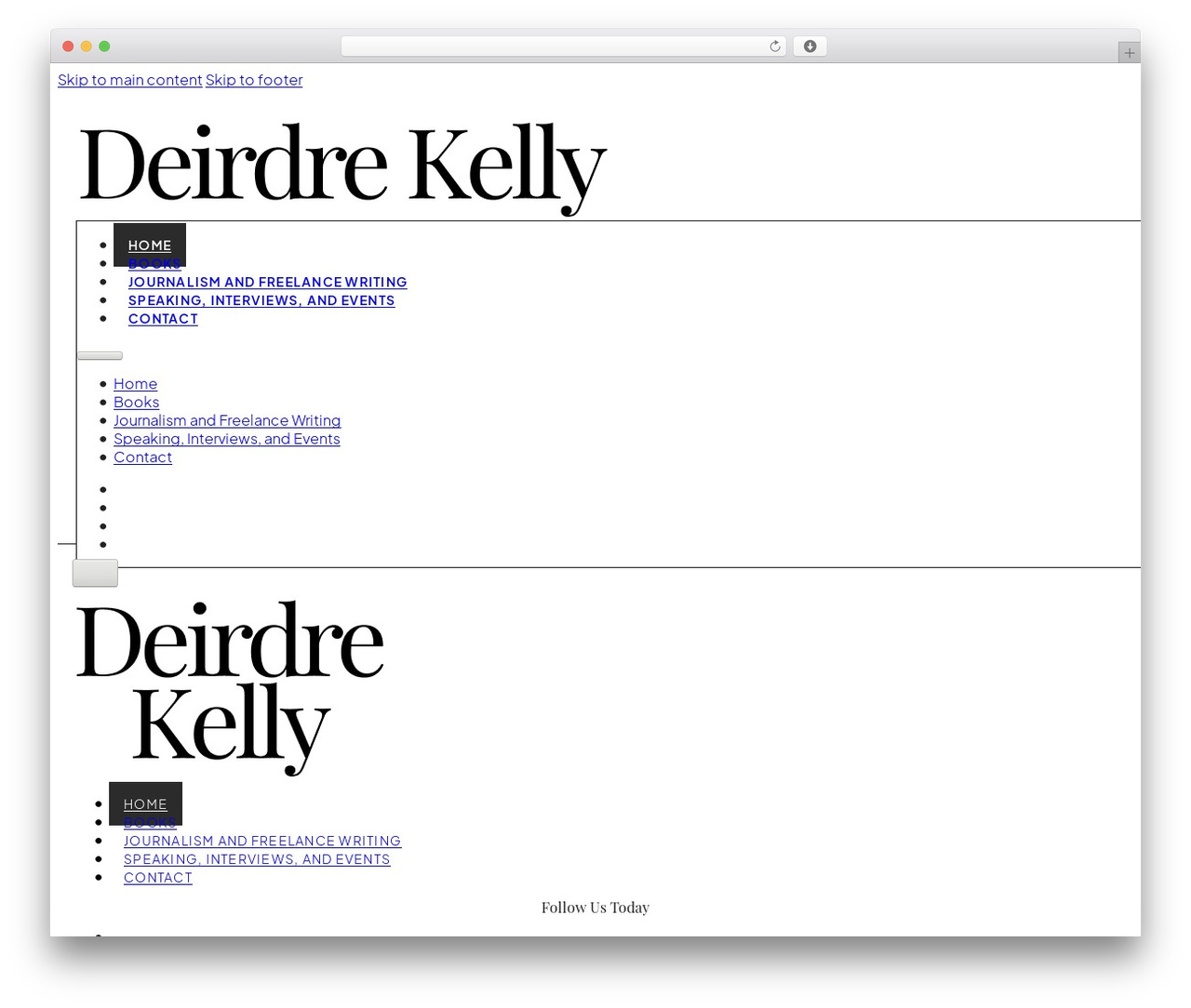 Bricks theme WordPress - deirdrekelly.com