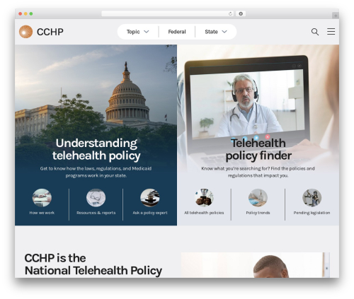 Cchp WordPress theme - www.cchpca.org