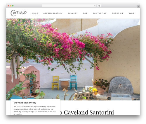 chalet WordPress theme - cave-land.com