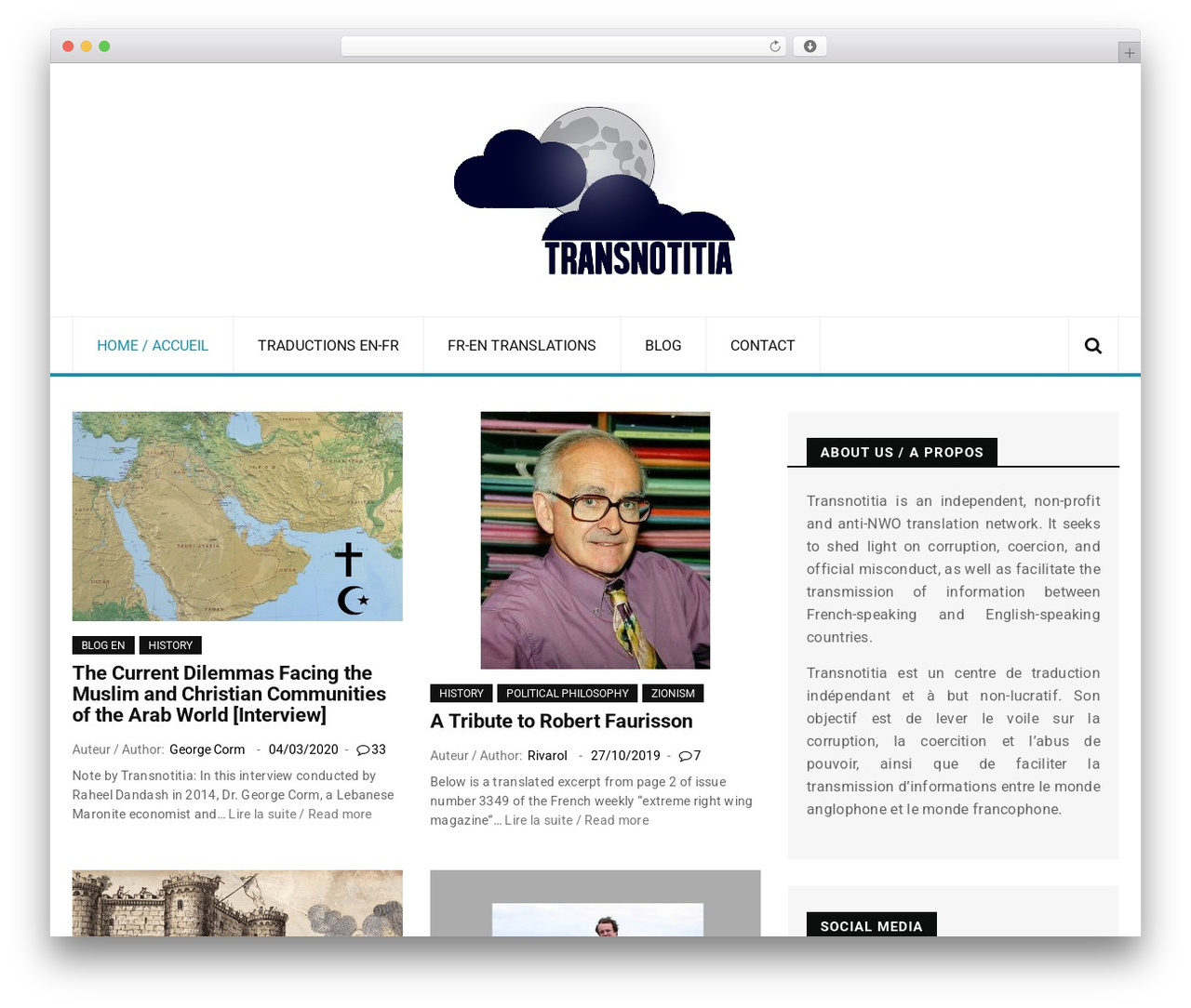 Cinta theme WordPress - transnotitia.com Cinta theme WordPress - transnotitia.com