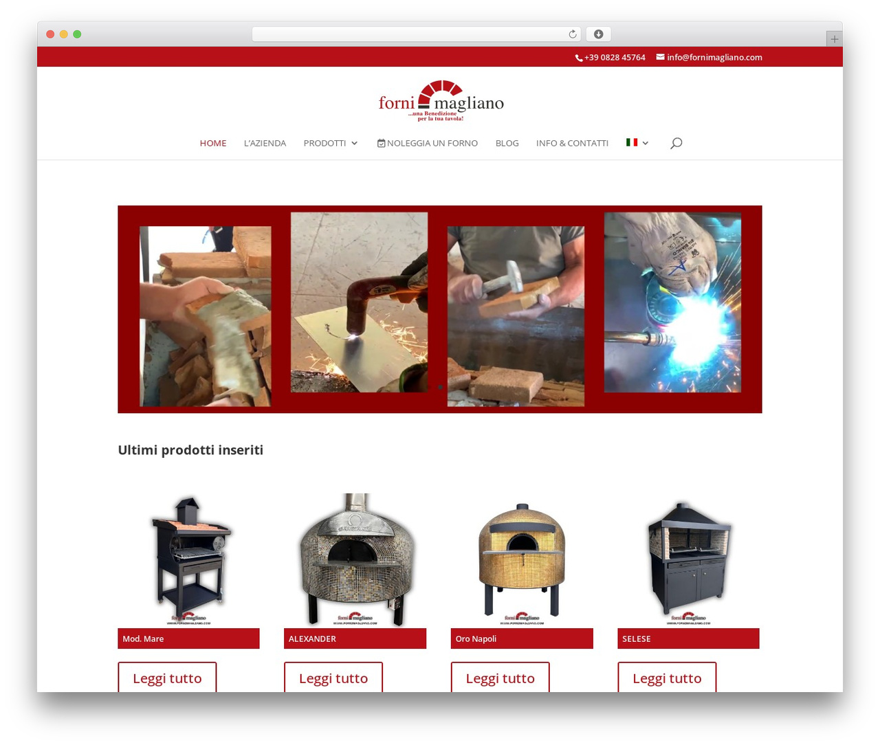 Divi theme WordPress - fornimagliano.com Divi theme WordPress - fornimagliano.com