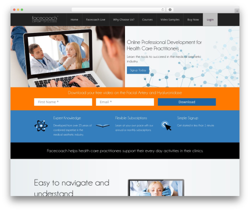 Zippy courses WordPress plugin - facecoach.com