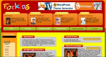 Forkids WordPress theme Forkids WordPress theme