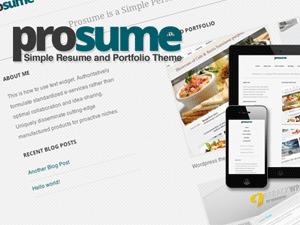 Prosume WordPress theme Prosume WordPress theme