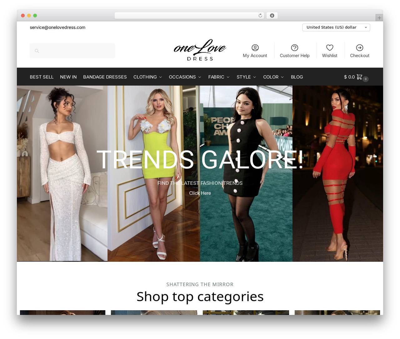 Shoptimizer WordPress shop theme - onelovedress.com Shoptimizer WordPress shop theme - onelovedress.com