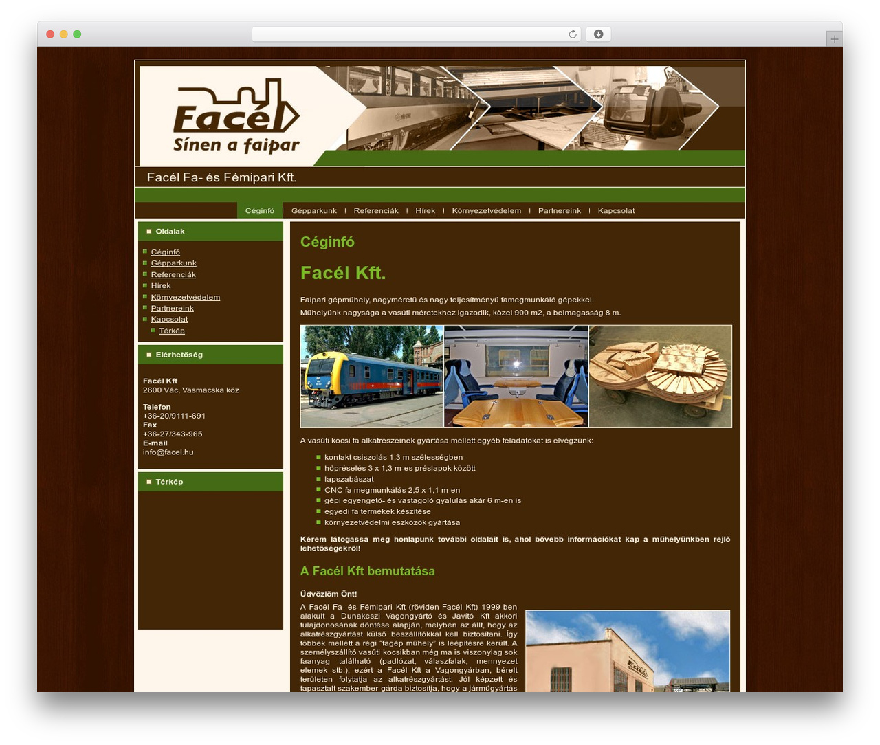 Theme WordPress Facel - facel.hu
