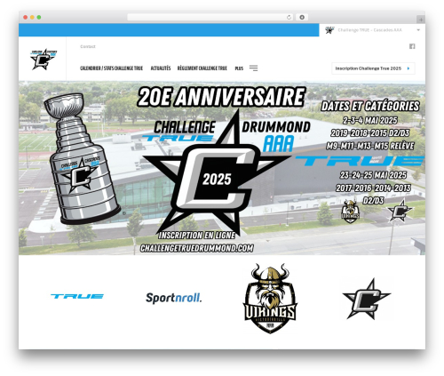 Theme WordPress Theme Slapshot - challengetruedrummond.com