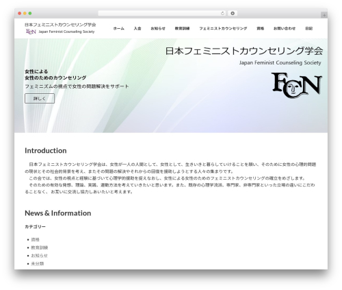 WordPress theme Lightning - nfc505.com