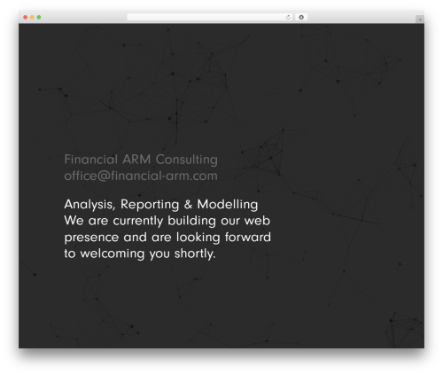 Vcparticlesbackground WordPress plugin - financial-arm.com