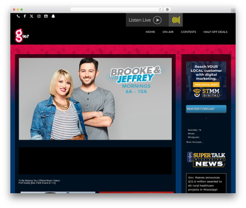 WordPress theme Virtue - g967gulfcoast.com