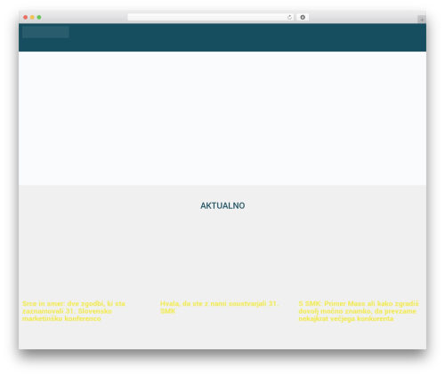 Astra WordPress theme - smk.si