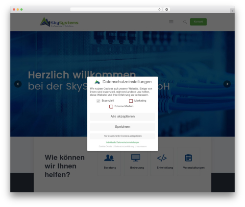 Betheme WordPress theme - skysystems.it