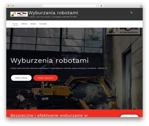CloudPress top WordPress theme - wyburzeniarobotami.pl