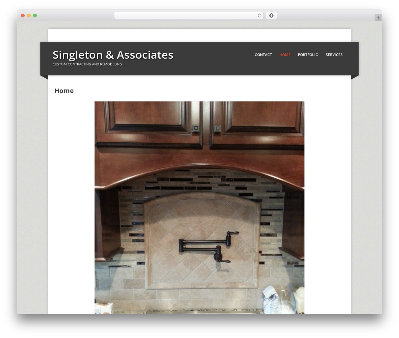 Corpo WordPress theme - singletonandassociates.net