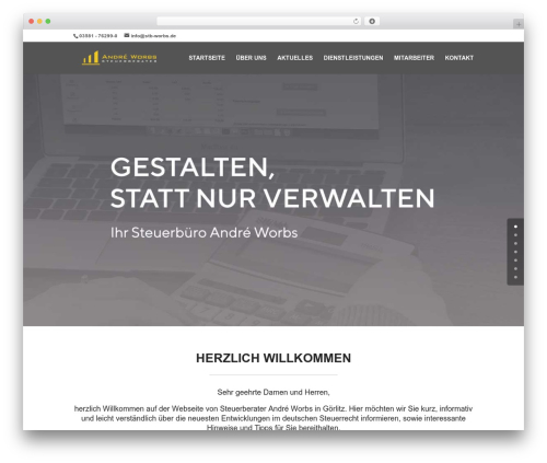 Infodienst WordPress plugin - stb-worbs.de