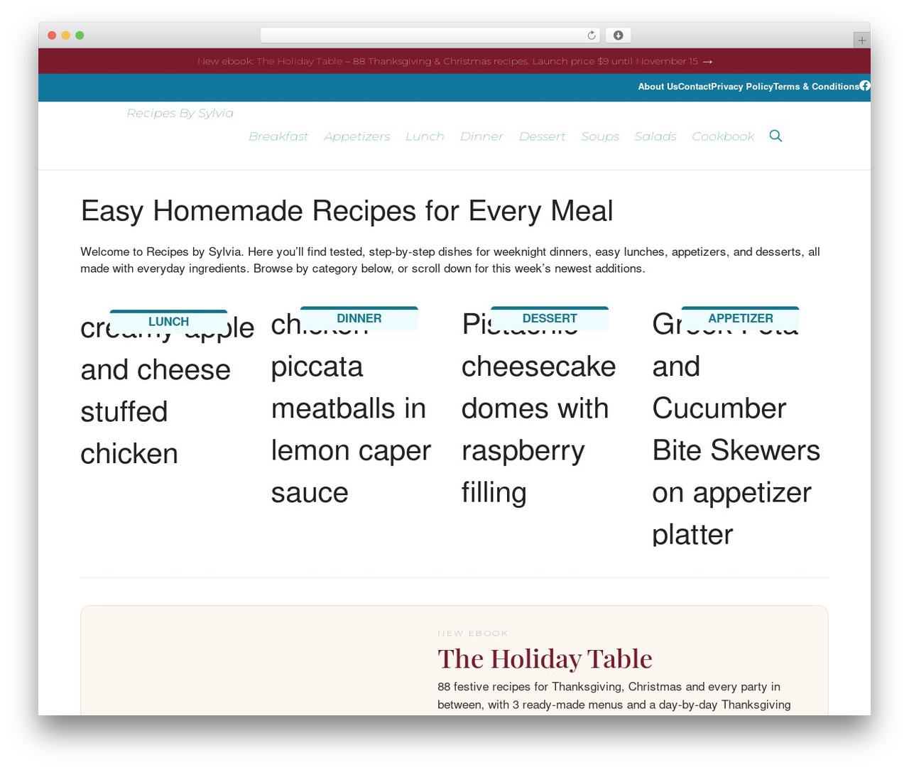 GeneratePress WordPress theme - recipesbysylvia.com GeneratePress WordPress theme - recipesbysylvia.com