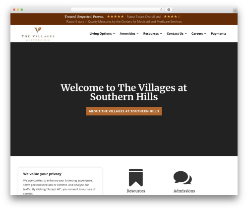Imavex Development WordPress theme - villagesatsouthernhills.com