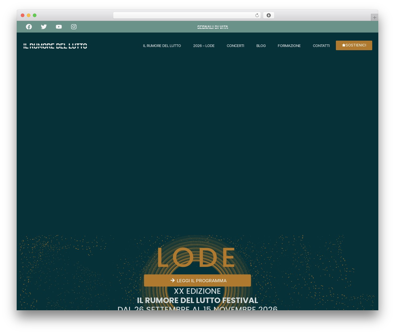 JupiterX WordPress theme - ilrumoredellutto.com
