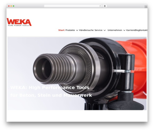 K2 WordPress theme - weka-elektrowerkzeuge.de