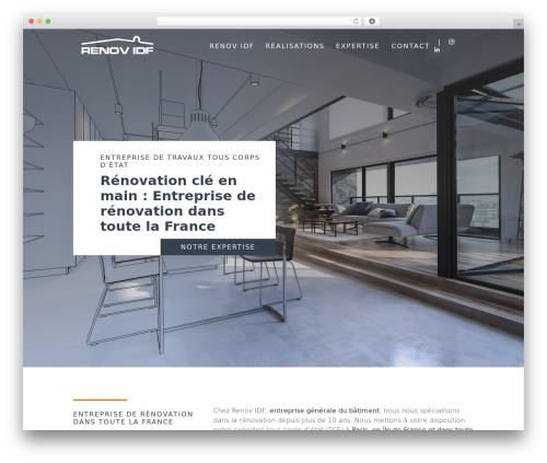 MvtCom WordPress theme - renov-idf.com