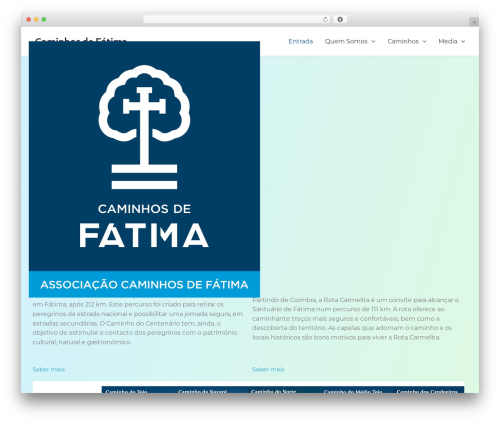 WordPress theme Astra - caminhosdefatima.com