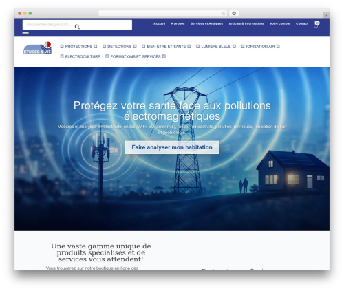 WordPress theme Divi - etudesetvie.be