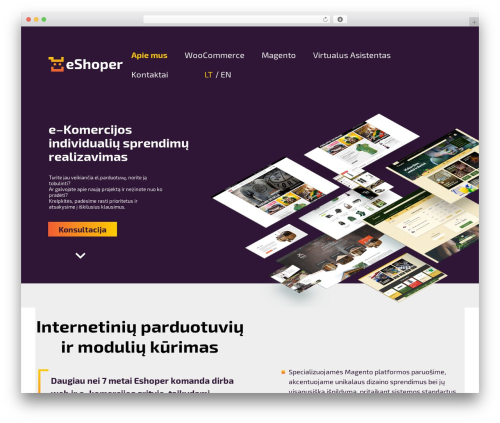 Visual Composer Website Builder, Landing Page Builder, Custom Theme Builder, Maintenance Mode & Coming Soon Pages (visualcomposer) free WordPress plugin - eshoper.lt