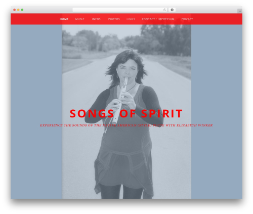 Obsidian theme WordPress - songsofspirit.com