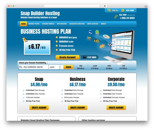Resellerspanel WordPress plugin - snapbuilder.net