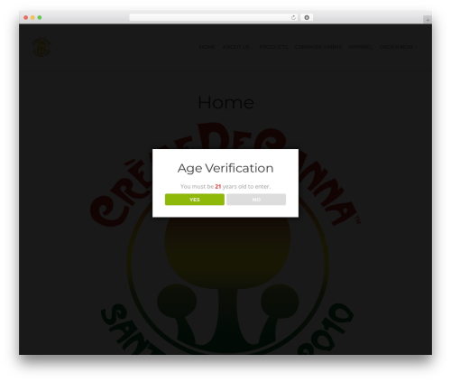 Age Verification (dispensary-age-verification) free WordPress plugin - cremedecanna.com Age Verification (dispensary-age-verification) free WordPress plugin - cremedecanna.com