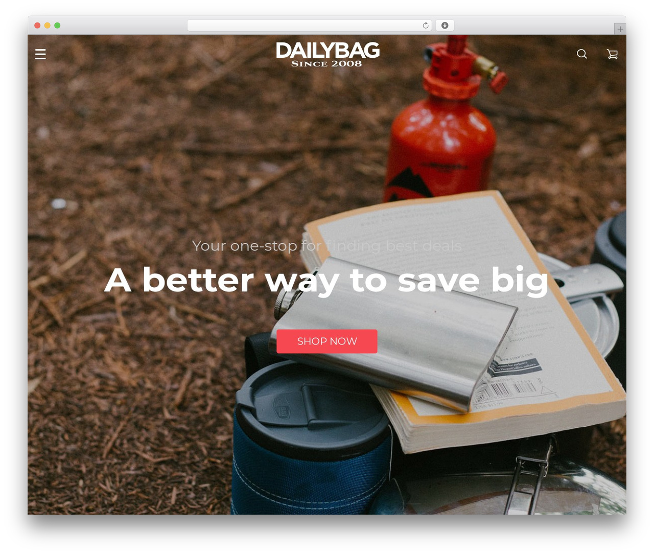 Rubens WordPress ecommerce theme - dailybag.com Rubens WordPress ecommerce theme - dailybag.com