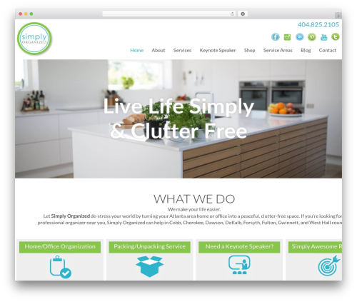 SimplyOrg WordPress theme - simplyorganizedyou.com