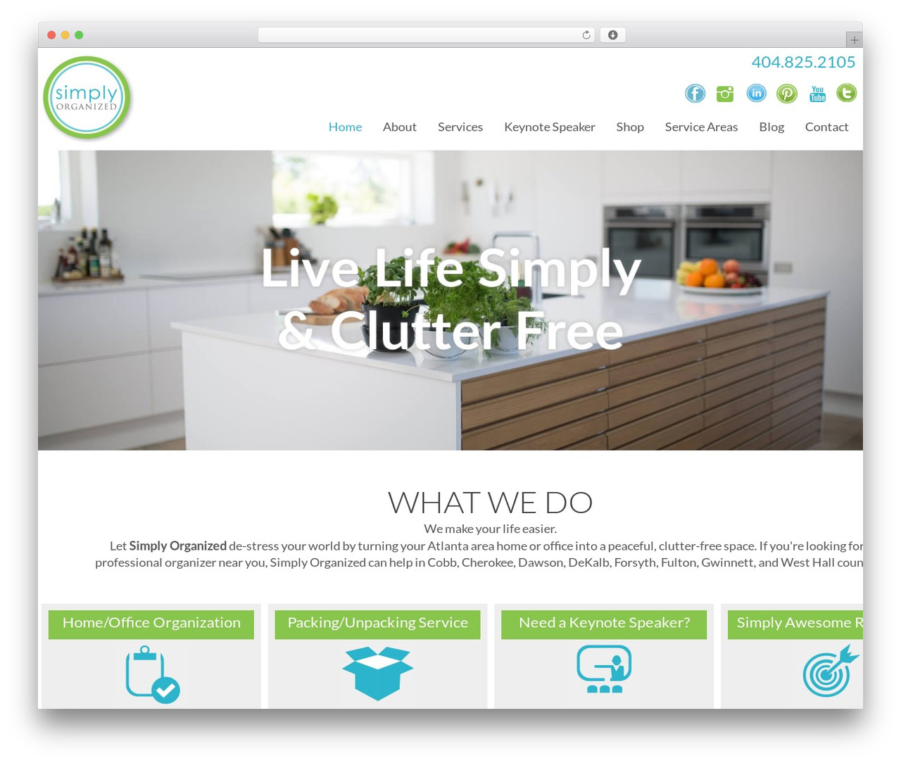 SimplyOrg WordPress theme - simplyorganizedyou.com