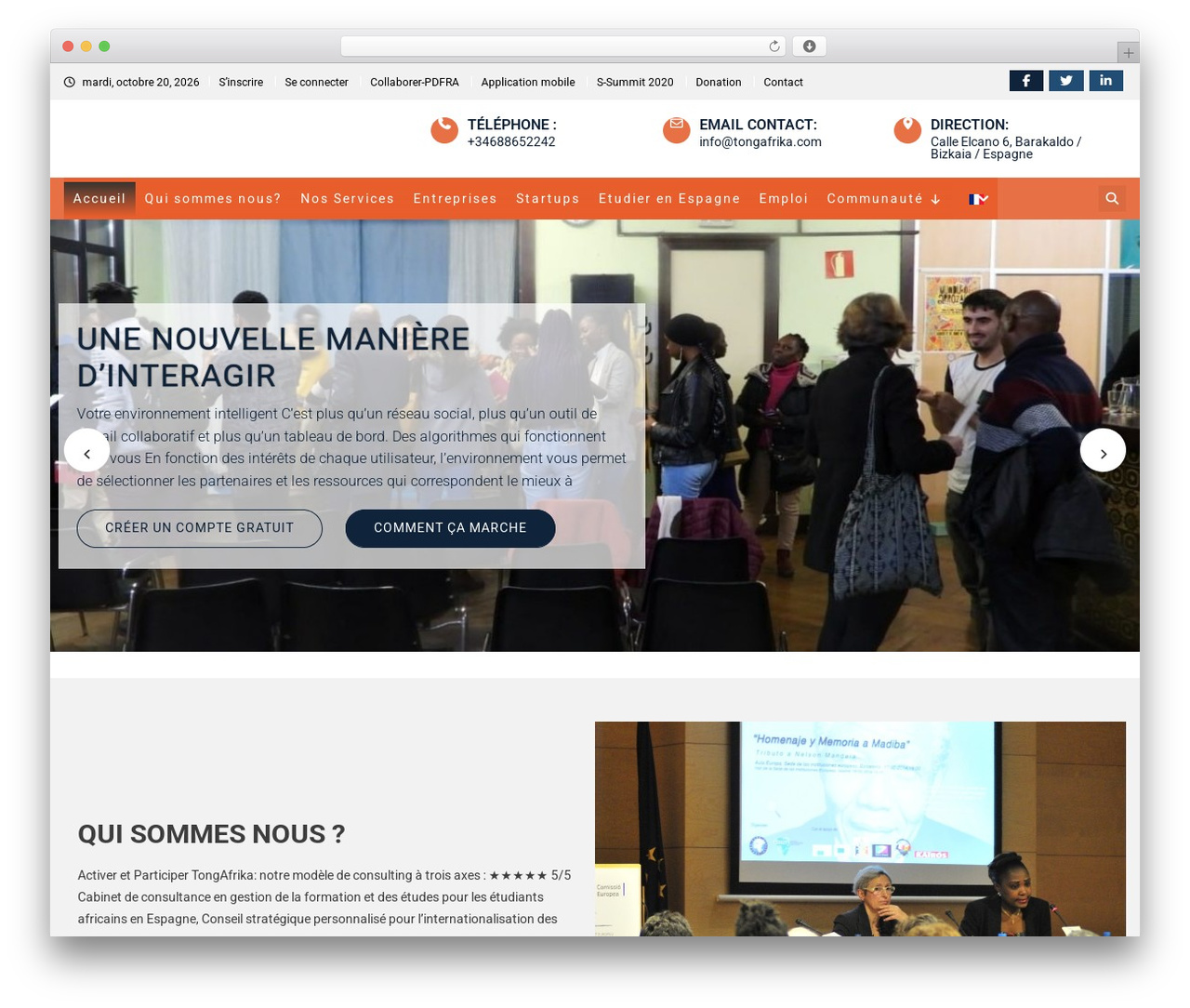 Theme WordPress HamroClass - tongafrika.com