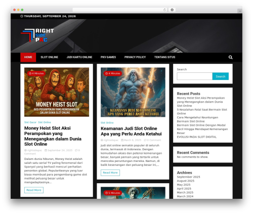 WalkerPress WordPress theme - rightsidepac.com