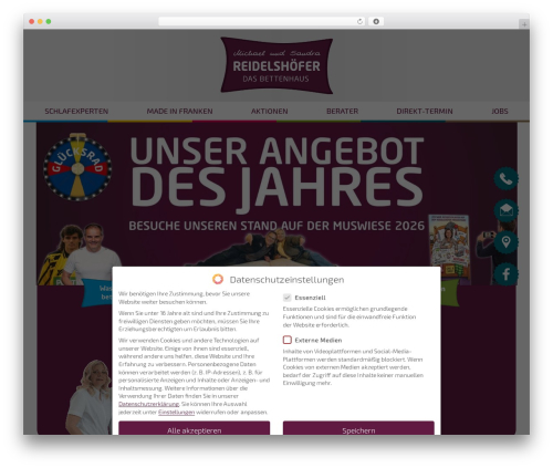 WordPress theme Blank Theme - reidelshoefer.com