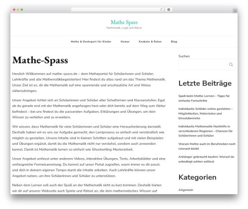 WordPress theme Vilva - mathe-spass.de WordPress theme Vilva - mathe-spass.de