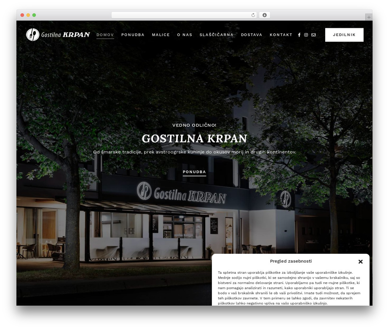 WP theme Caverta - gostilnakrpan.com WP theme Caverta - gostilnakrpan.com